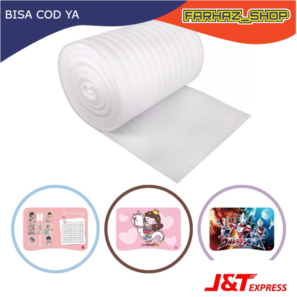 

Packing Tambahan / PE Foam / Bubble Wrap