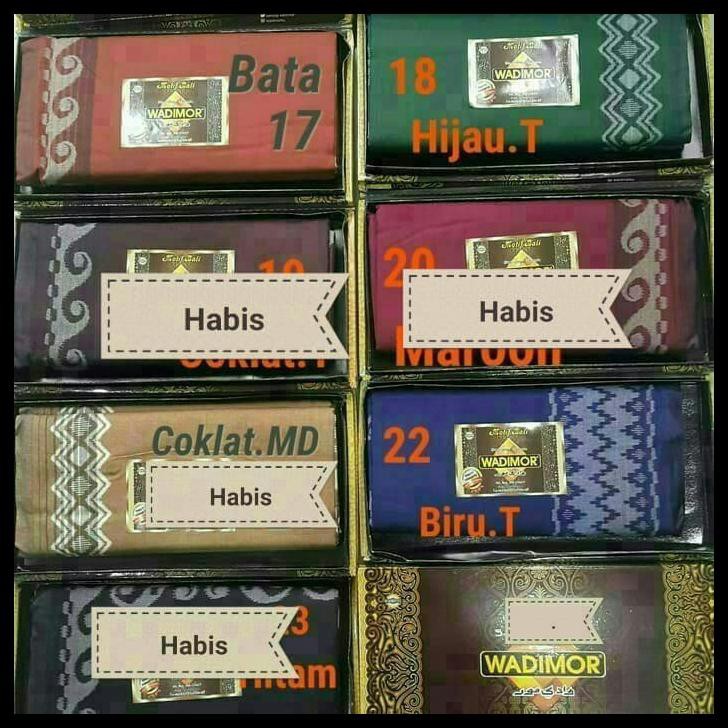 KAIN SARUNG TENUN WADIMOR MOTIF BALI.