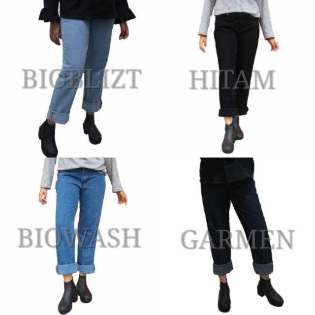  celana  jeans levis  boyfriend  cewek wanita bioblizt biowash 