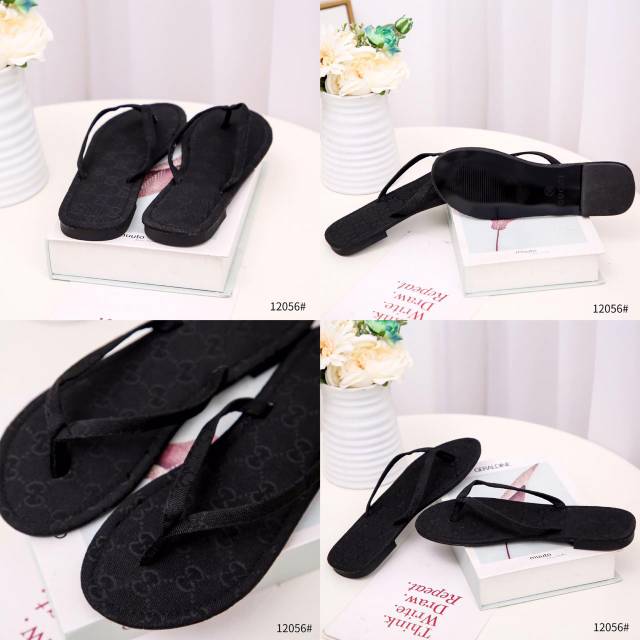 gucci flip flops on feet