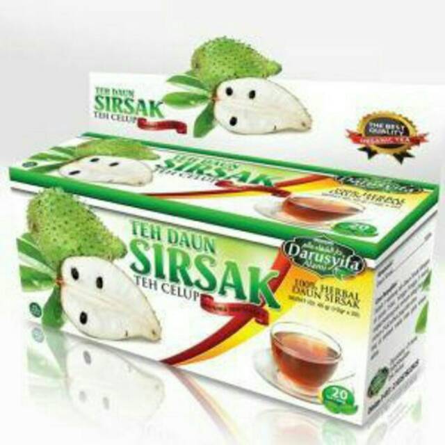 Teh Daun Sirsak Darusyifa Teh Herbal Anti Kanker Indonesia