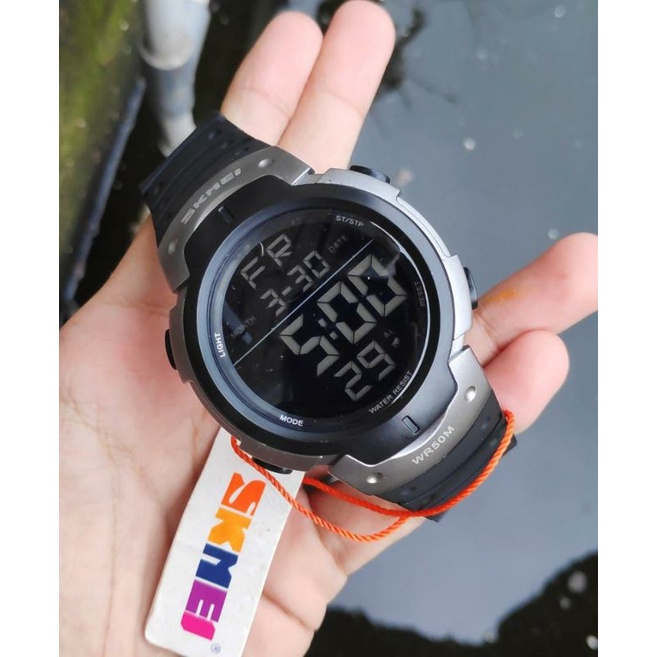 TERVIRAALLLLL!!! Jam Tangan Skmei 1301 Jam Tangan Outdoor Pria Bisa COD Jam Tangan Skmei