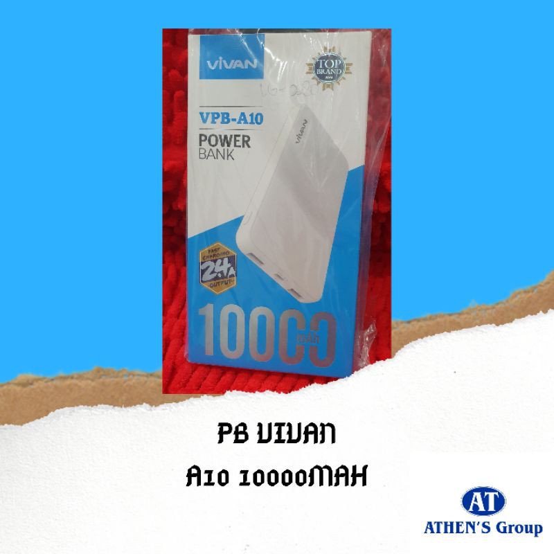 POWERBANK VIVAN A10-10000 MAH