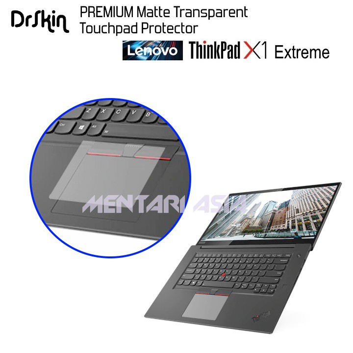 Touchpad Protector THINKPAD X1 EXTREME - DrSkin Translucent Matte