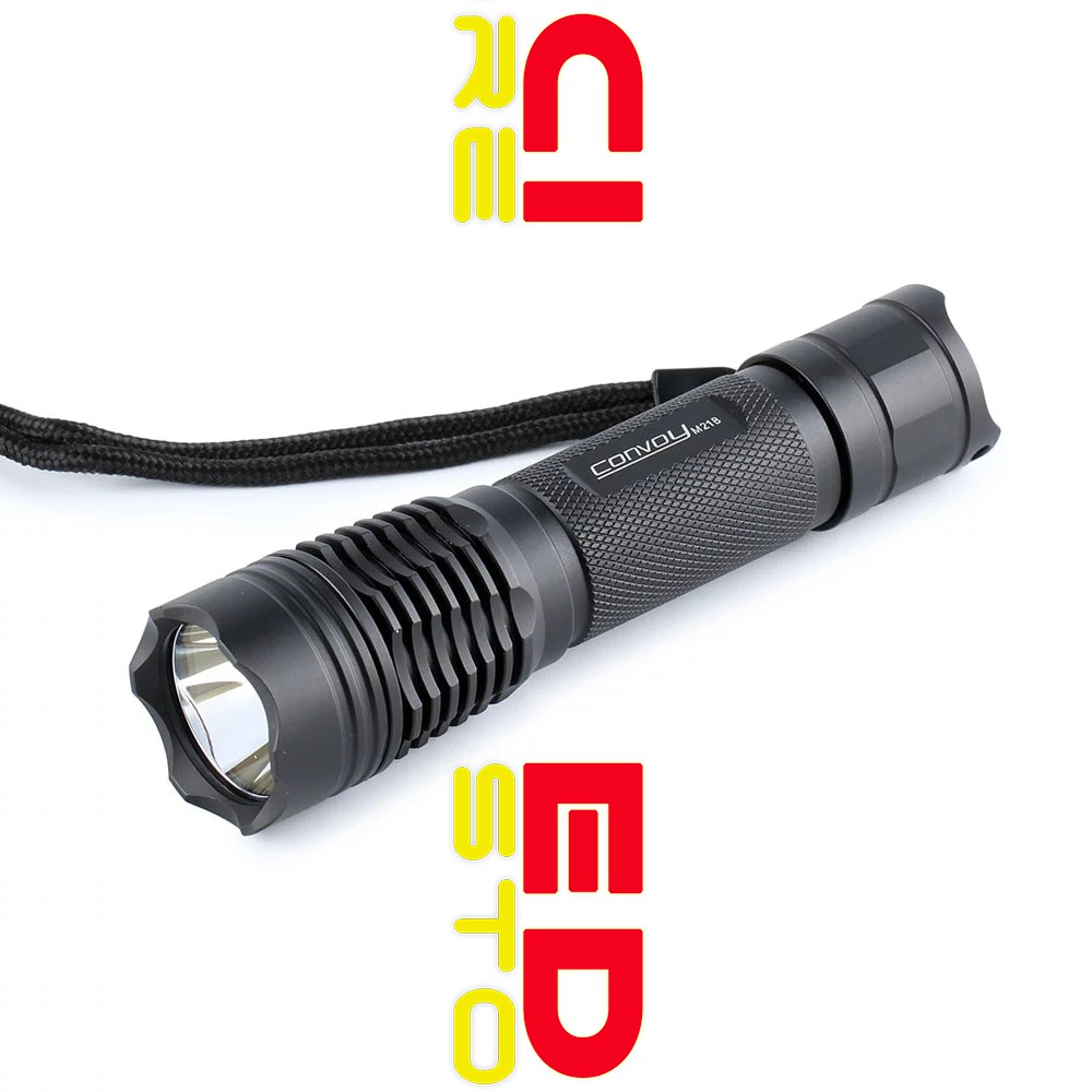 Senter Convoy M21B with Osram KW CULPM1.TG, 8A Driver