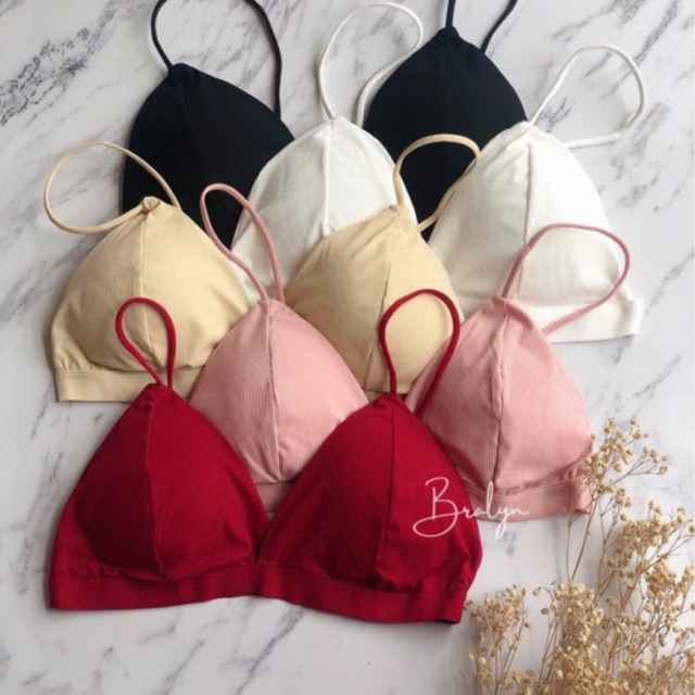 COD Promo MARYLIN BRALETTE (bra tanpa kawat, cup busa, lingerie, seamless bra)