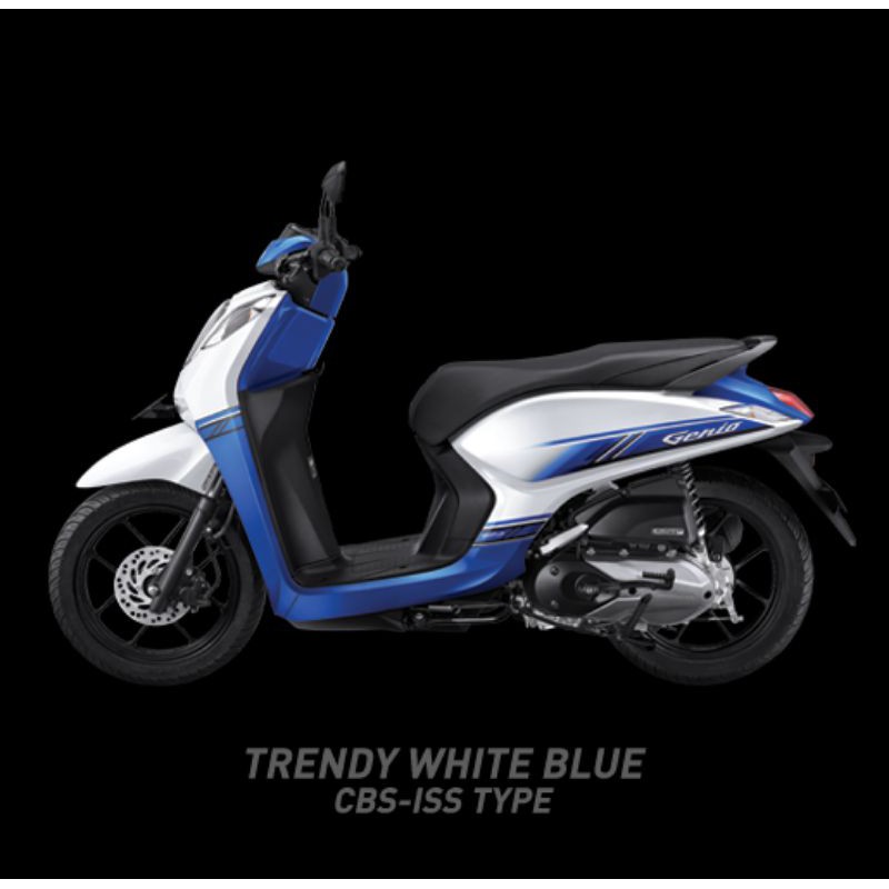 Dek Samping Honda Genio Warna Biru