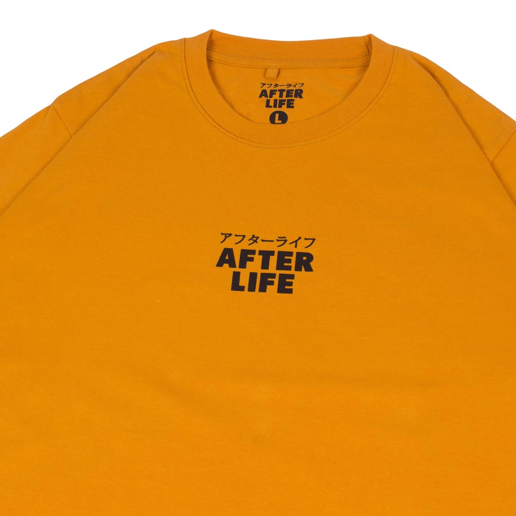 AFTERLIFE - Tshirt Lattera Mustard | 21046B