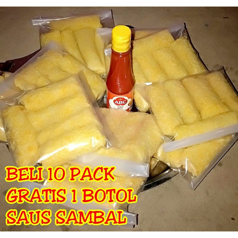 

[READY] Risol Frozen Ayam Original Pedas (full daging ayam) 100% halal