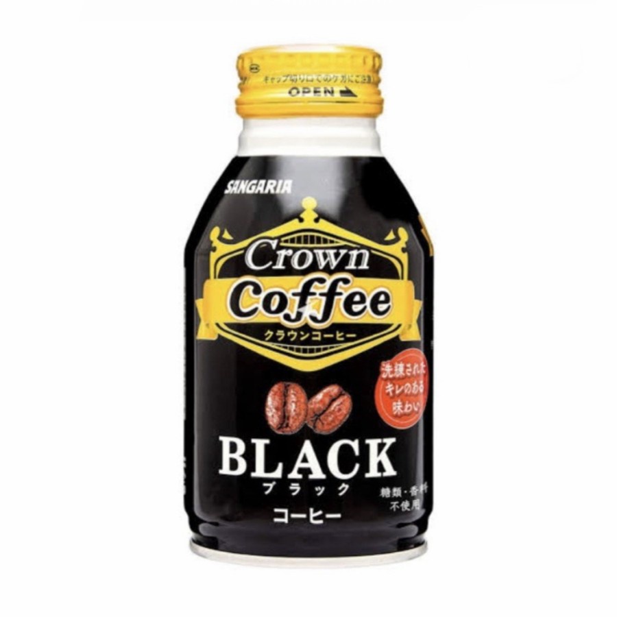 

Sangaria Crown Coffee Black 260 ml [Black Coffee] kopi impor jepang