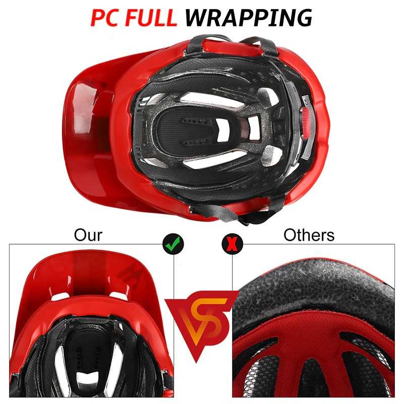 TG - HBE WEST BIKING Helm Sepeda Cycling Helmet Trail XC MTB