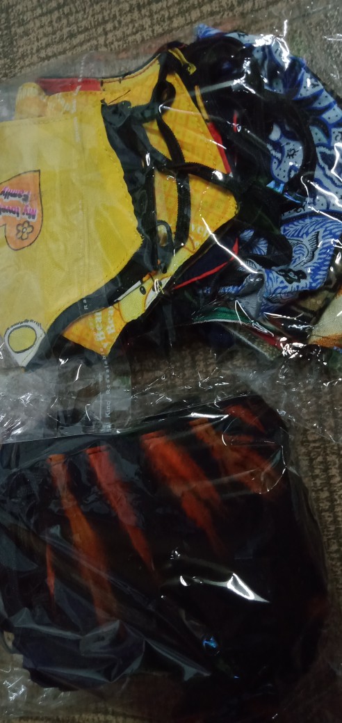 Masker Motif Anak Dn Batik