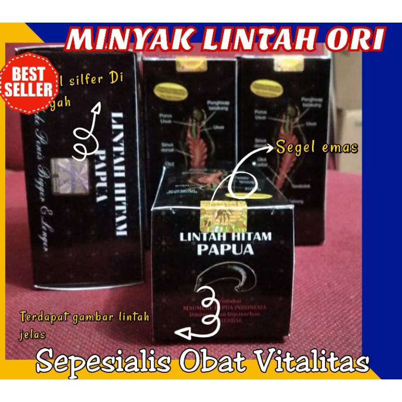 MINYAK LINTAH PAPUA KOKOH BESAR PANJANG PERMANEN