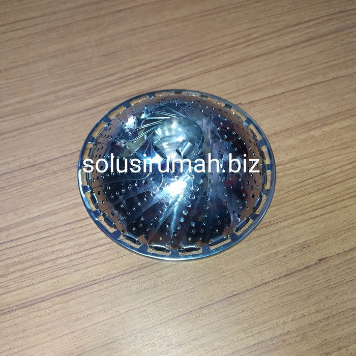 MANGKOK STAINLESS LIPAT 25CM STEAM KUKUS FOLDABLE STEAMER KUKUSAN U PA
