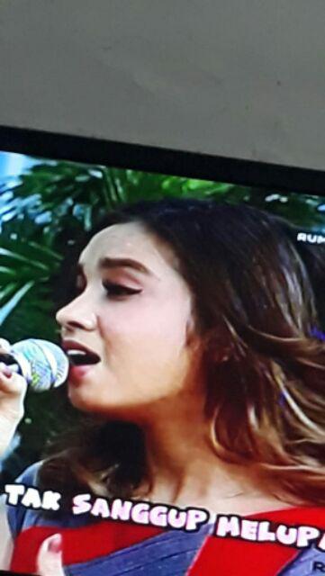 Xc Blouse Stripy Fresia Putih Hitam Salem Softblue Dark Grey Blouse H8928q Ruffle Batik Blouse