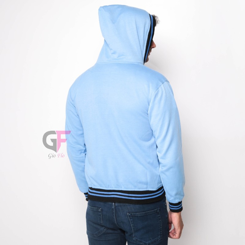 GIOFLO Pakaian Cardigan Panjang Biru Muda / CAR 630