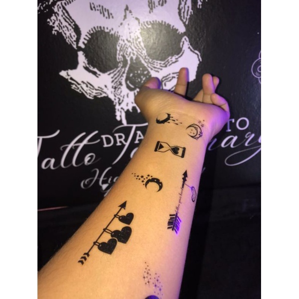 Tato temporer aesthetic tatto temporary simpel murah