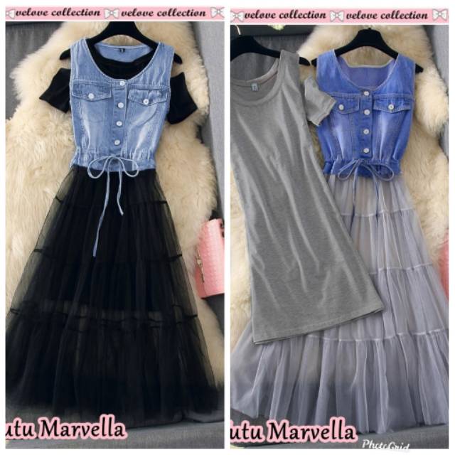 Setelan tutu marvela