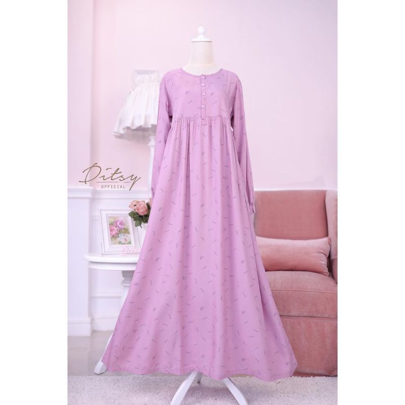 Mustache Dusty Pink S Ditsy