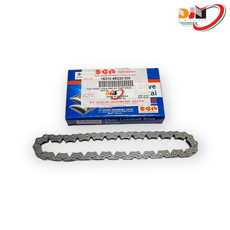 Rantai Pompa Oil Spin 125 Skydrive Skywave Hayate Original SGP 16310-46G20-N000