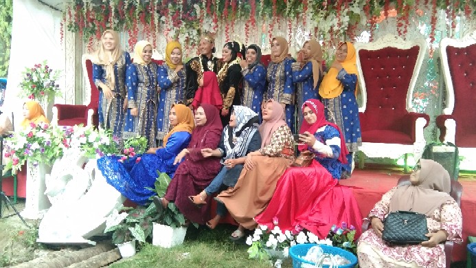 Setelan Kurung & Rok Anisa Songket Batik Jupri Batik Couple(ada Cowok ,anak Foto Terpisah Chat Admin