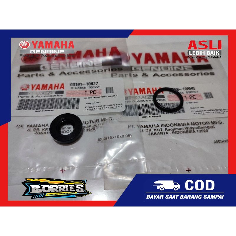 SEAL SIL &amp; O RING ORING POMPA OLI SAMPING RX KING NEW ORIGINAL YAMAHA