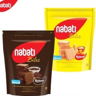 

Richeese nabati bites varian coklat atau keju 115g