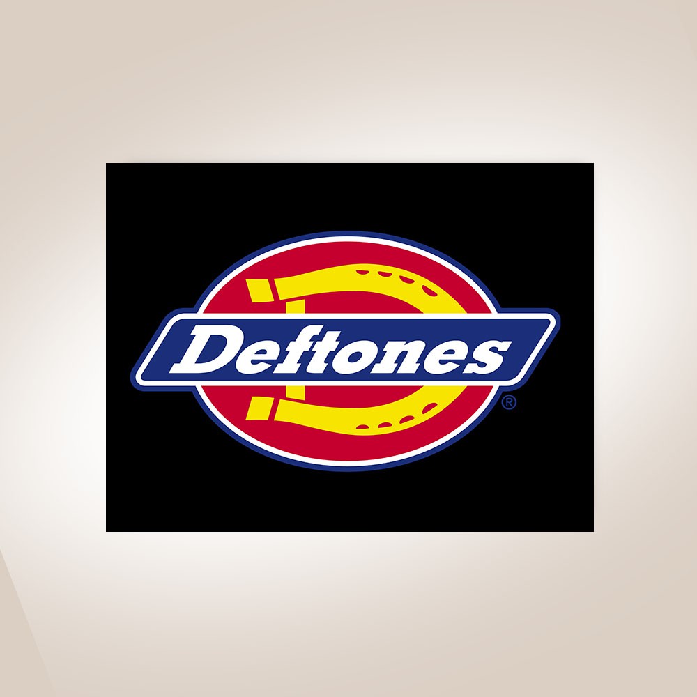 Deftones Band Logo Poster Kayu Pajangan Dekorasi Dinding Rumah Wall Decor