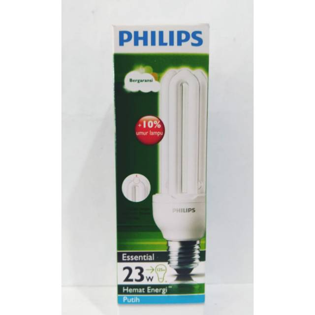 LAMPU PHILIPS 23 WATT/LAMPU JARI PHILIPS 23WATT/ESSENTIALS PHILIPS 23 WATT