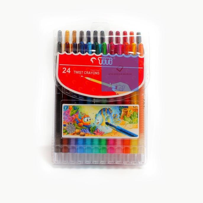 

Twist Crayon Titi/Crayon Titi Puter/Krayon Titi Puter Isi 24