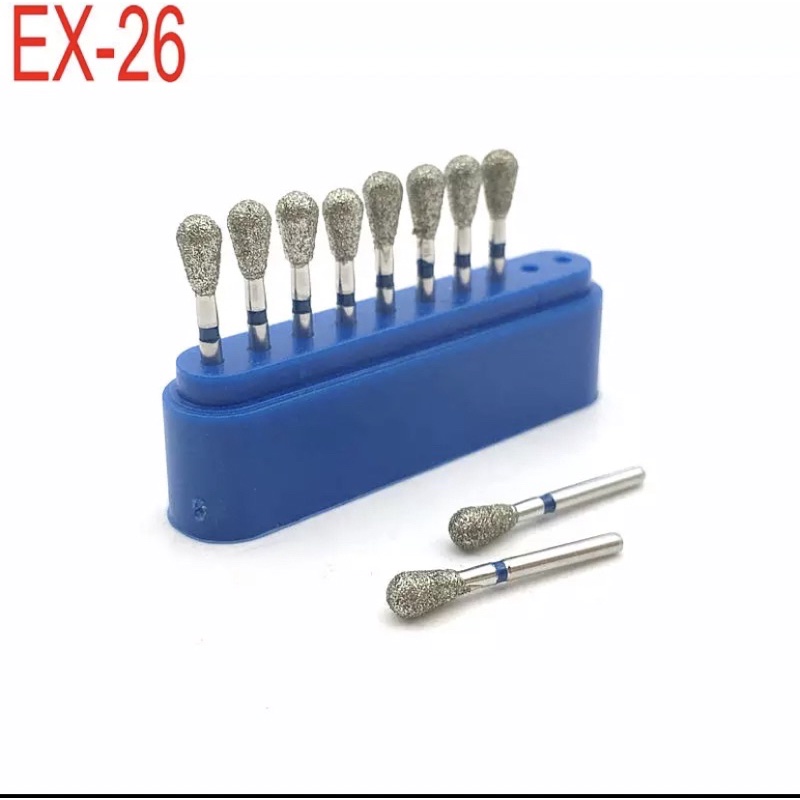 Z8- 1pcs Dental diamond bur football / foot ball high speed