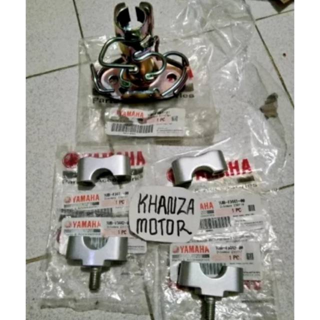 BRACKET DUDUKAN STANG SET YAMAHA FINO ORIGINAL YGP