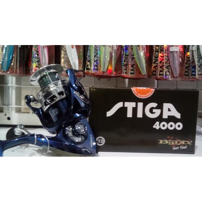 Reel Pancing MURAH Stiga 4000 Double Spool