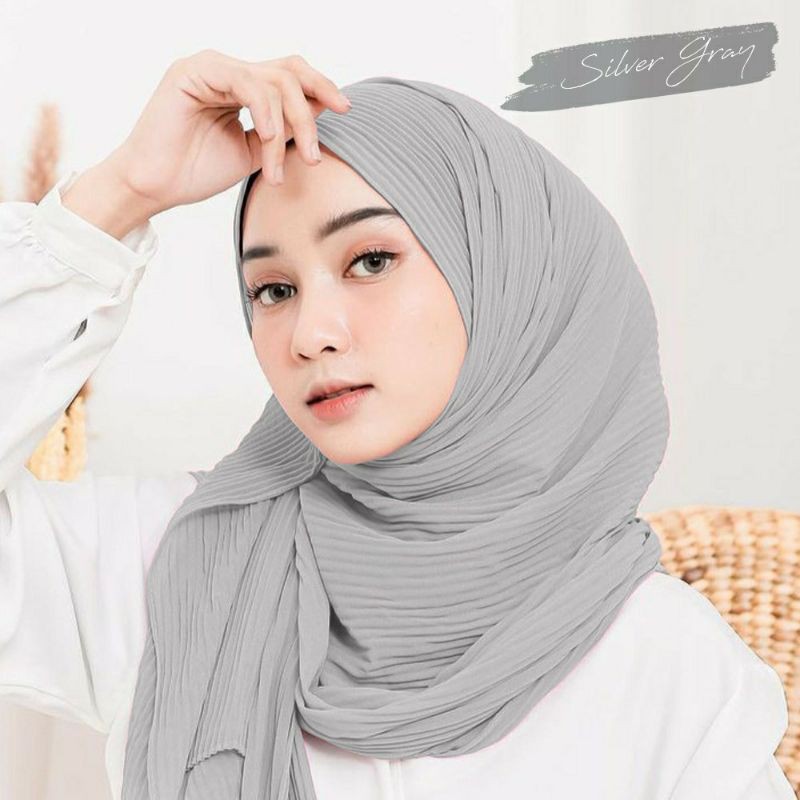 KS_Hijab OOTD/Pashmina Prisket Lidi Ceruty Babydoll-Kerudung Pashmina Ceruty Babydoll Premium