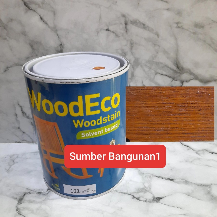 WoodEco cat politur avian 103 Birch kayu pintu campuran thiner