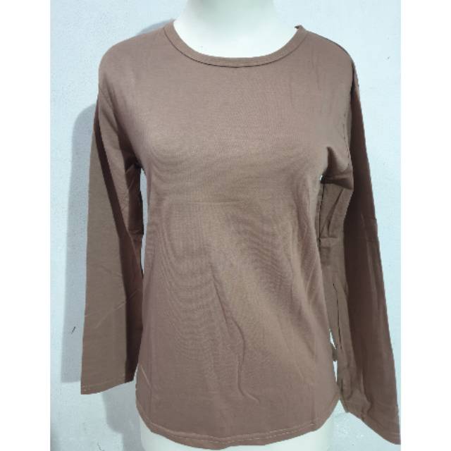 Meygrosir Spandex manset XL panjang warna coklat milo