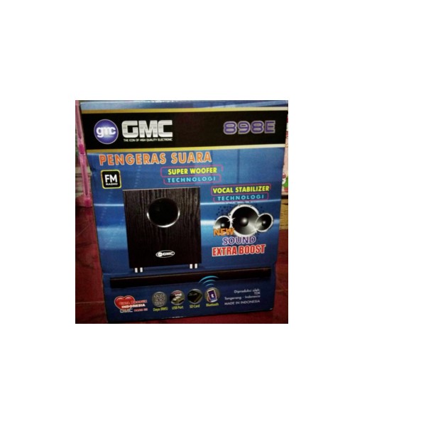 JUAL SOUND BAR SPEAKER GMC 898 E