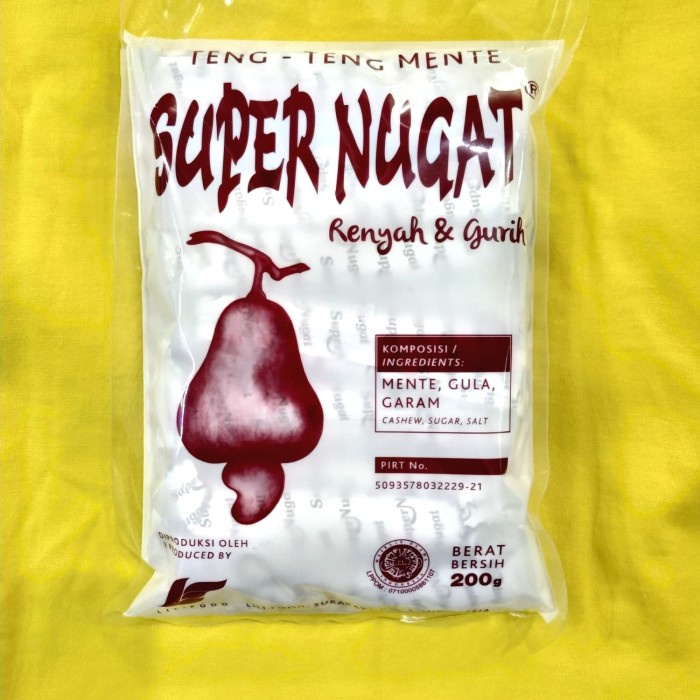 

TERBARU teng teng ting ting mente super nugat nougat