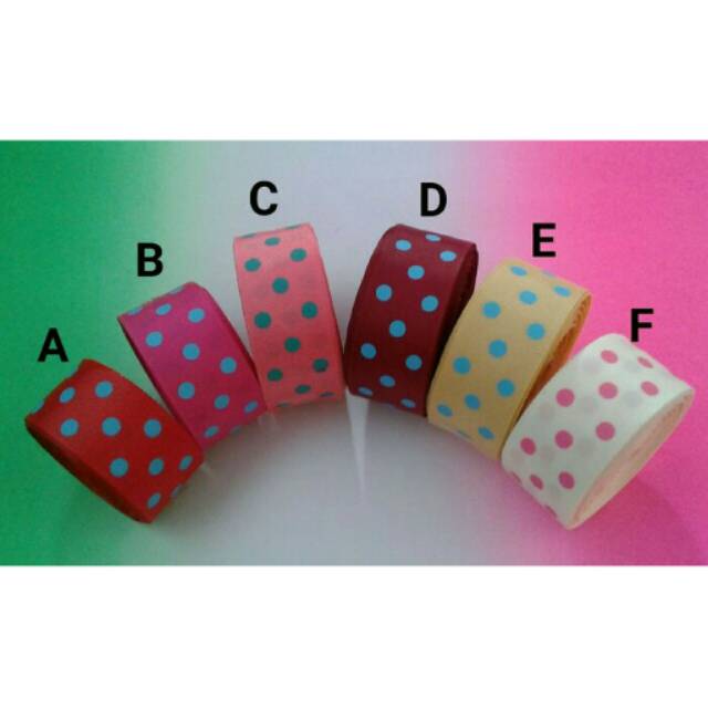 

Pita grosgrain 1" polka A