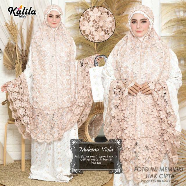 Mukena Viola by Kalila Hijab