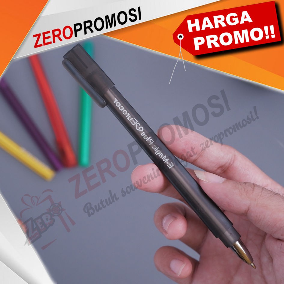 

Pulpen Promosi Segitiga murah - minimal 300pcs