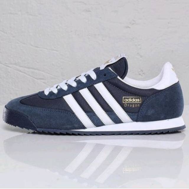 adidas dragon navy blue