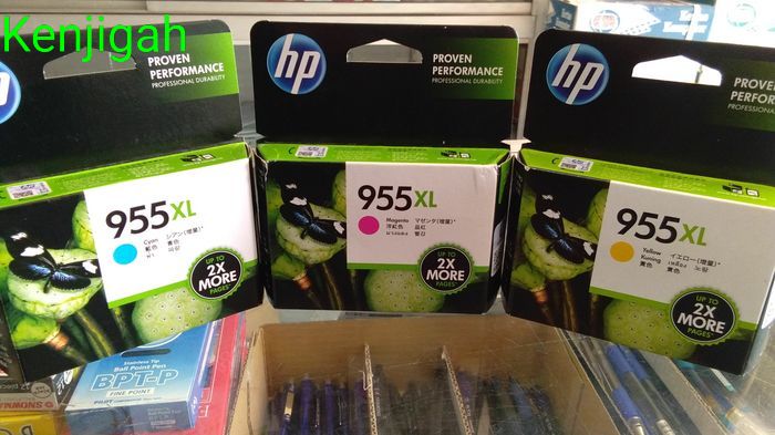 Tinta Hp 955xl Warna Baru 955 xl Colour Original