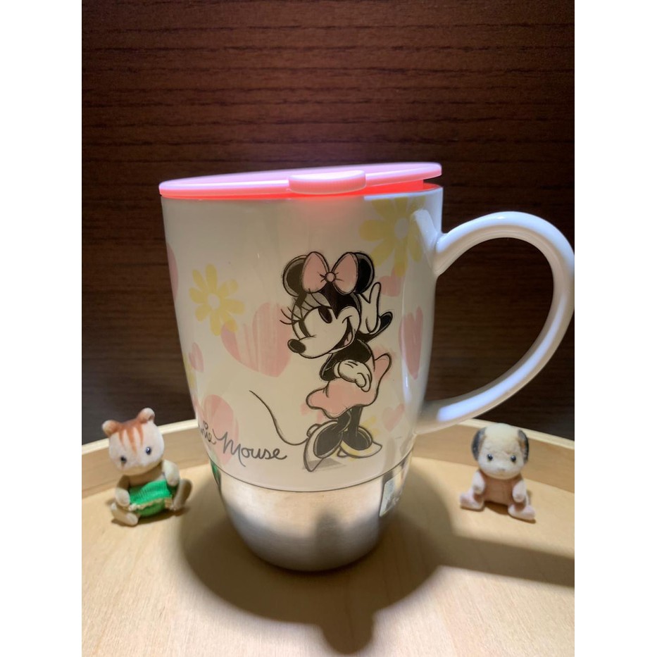 "Gelas anak mug kopi tumbler minny mouse shanghai disneyland ori"