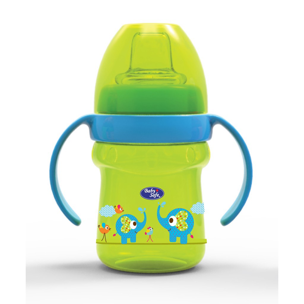 Baby Safe Cup Soft Spout AP005 Hijau