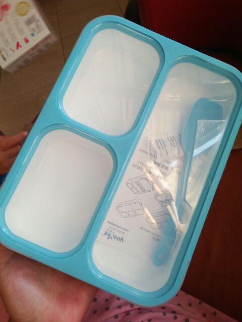 Lunch Box- Kotak Bekal Anak Sekolah Sd 3 Sekat Anti Tumpah Dan Anti Campur