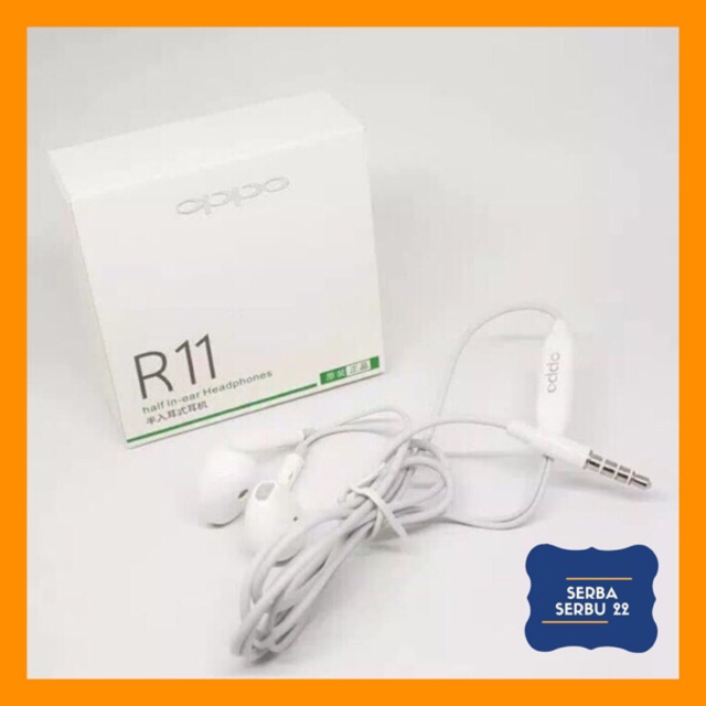 Handsfree R11  OPPO OEM/ Earphone Oppo handphone R11