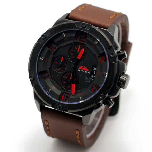 Jam Tangan Pria QUICKSILVER SUPER TALI KULIT