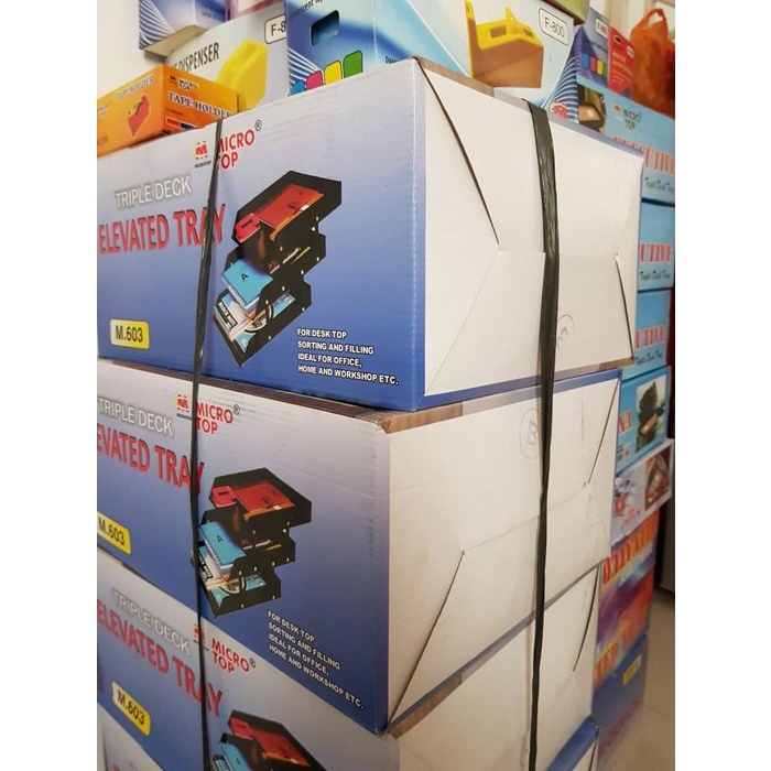 

Elevated Tray Double Deck Paper Tray Rak Dokumen 2 Susun MICROTOP M602