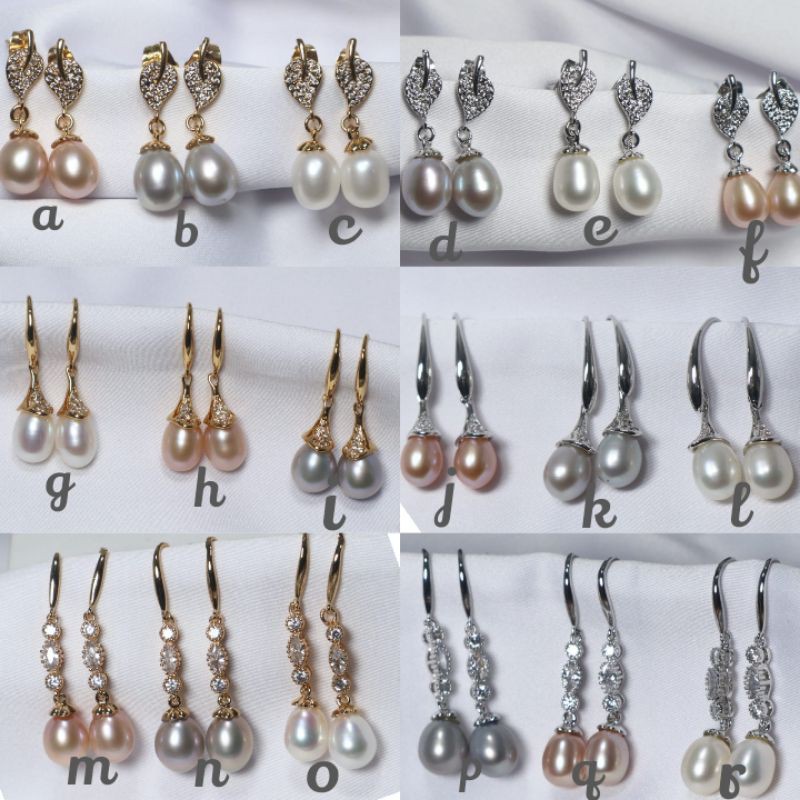 Anting mutiara tawar|anting mutiara lombok asli|anting mutiara asli bersertifikat|mutiara lombok